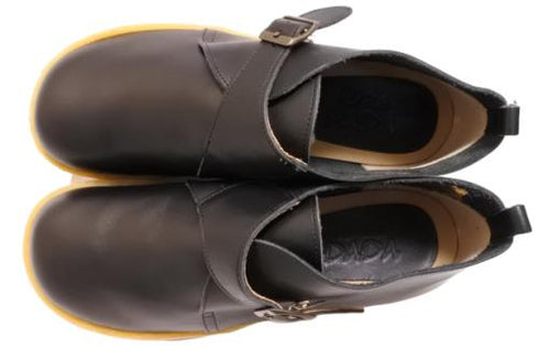 【KOBE DADA CAM-200 ブラック】日本製本革メンズカジュアルシューズ